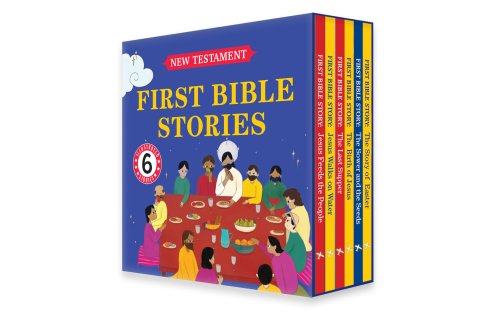 First Bible Stories (Old Testament) (6 Books Box Set) : An Illustrated Board Book Boxset consisting Bible Story Books for Kids I Inspiring Tales | Age