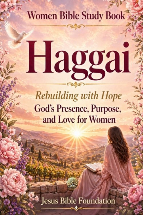 Women Bible Study Book Haggai: Rebuilding with Hope: God's Presence, Purpose, and Love for Women