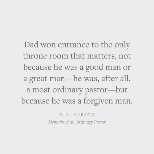 Memoirs of an Ordinary Pastor