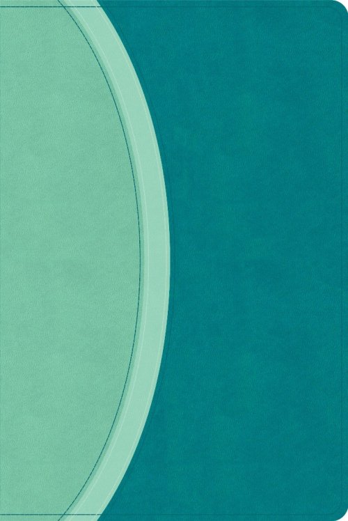 CSB Rainbow Study Bible, Teal Leathertouch (Limited Edition)
