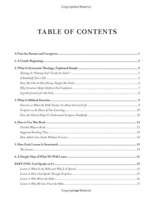 Systematic Theology for Kids: Simple Biblical Doctrine Made Clear for Curious Kids Who Ask Big Questions
