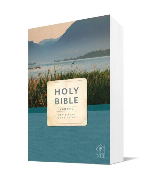 NLT Large Print Economy Outreach Bible