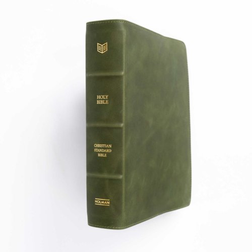 CSB She Reads Truth Bible, Holman Handcrafted Collection, Olive Premium Calfskin