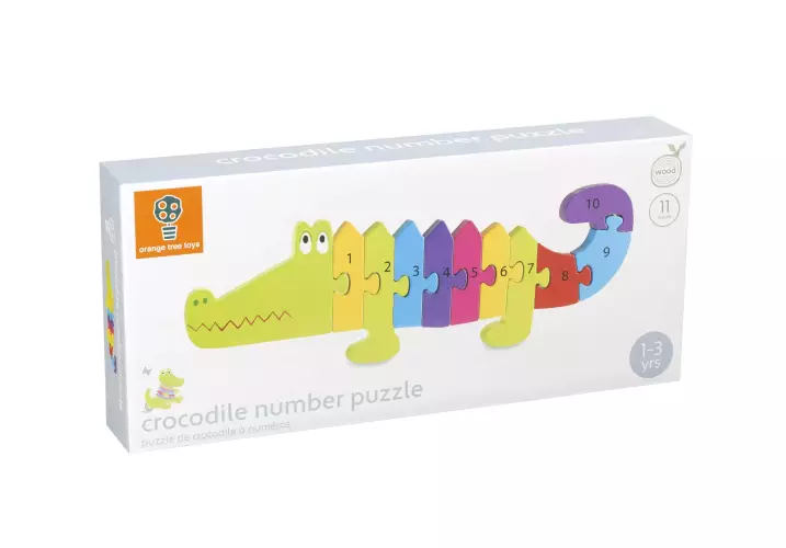 Crocodile Number Puzzle (FSC®)