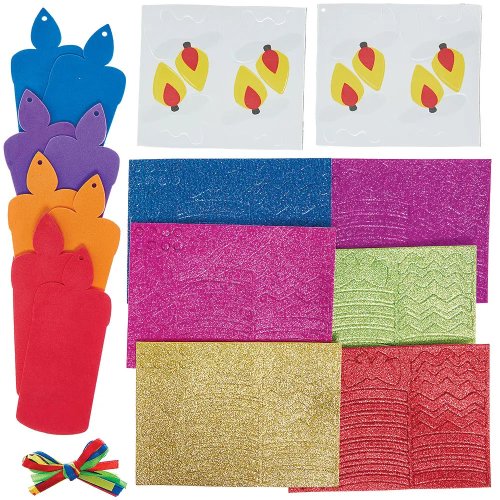 Candles Mix & Match Decoration Kit (Pack of 8)