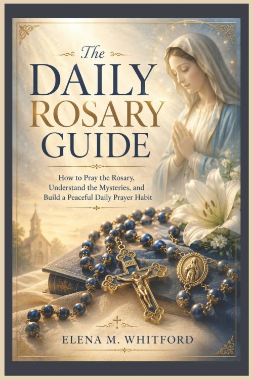 The Daily Rosary Guide: How to Pray the Rosary, Understand the Mysteries, and Build a Peaceful Daily Prayer Habit
