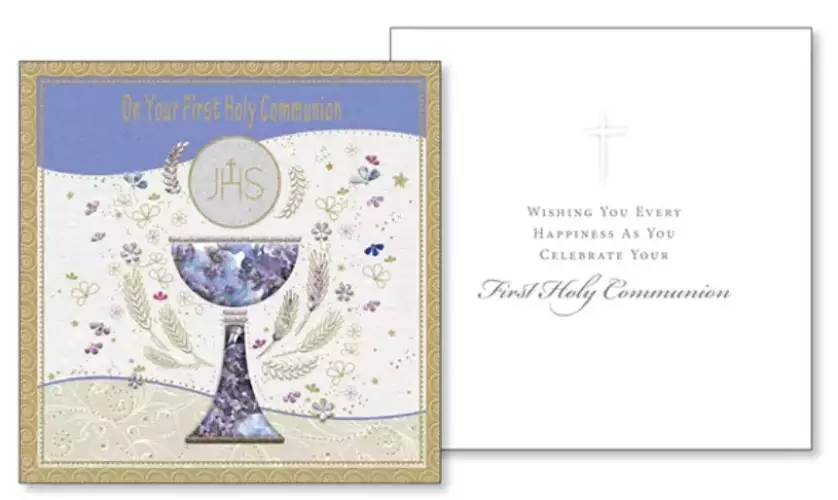 3 Dimensional Communion Symbolic Card