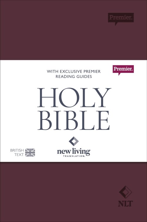 NLT Holy Bible – New Living Translation Premier Edition, British Text Version in Soft–tone Flexiback Binding