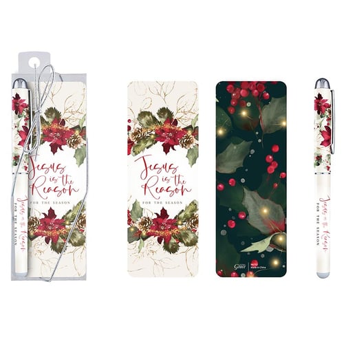Jesus Is The Reason Gift Pen With Bookmark