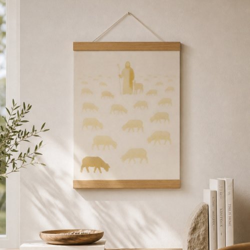 Christian Canvas Wall Art - Good Shepherd I Was Found