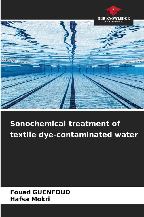 Sonochemical treatment of textile dye-contaminated water