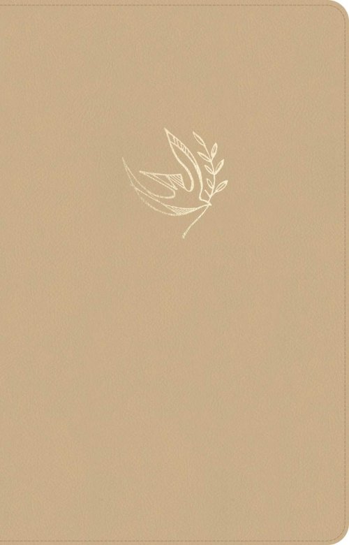 Message Devotional Bible (Leather-Look, Driftwood Dove)