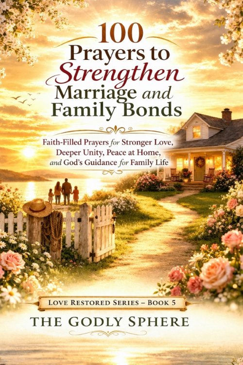 100 Prayers to Strengthen Marriage and Family Bonds: Faith-Filled Prayers for Stronger Love, Deeper Unity, Peace at Home, and God's Guidance for Famil