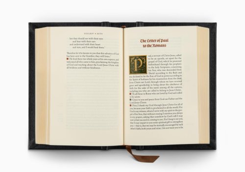 ESV New Testament with Illuminated Drop Caps