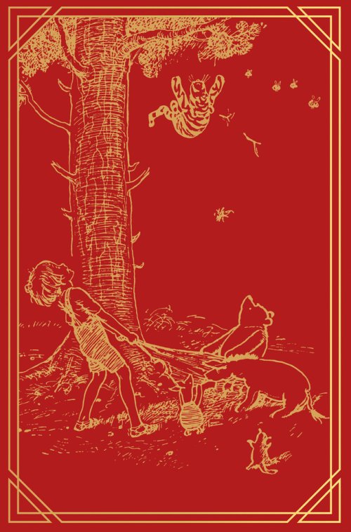 WINNIE-THE-POOH_WINNIE-THE+ : 4 Book Slipcase with Art Prints, Certificate and Map