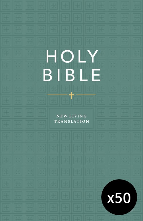 NLT Holy Bible, Economy Outreach Edition - Pack of 50