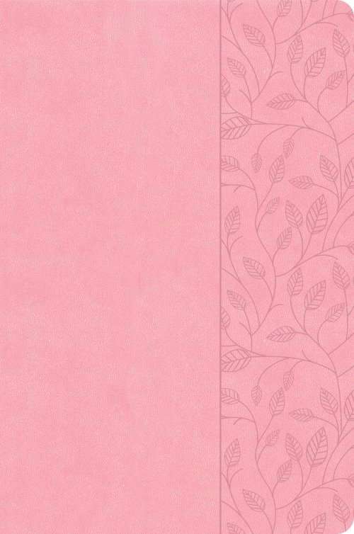 CSB Large Print Thinline Bible, Value Edition, Soft Pink