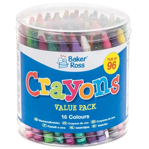 Crayons Value Pack (Tub of 96)