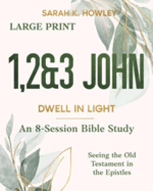 1,2&3 John: Dwell in Light (Large Print)