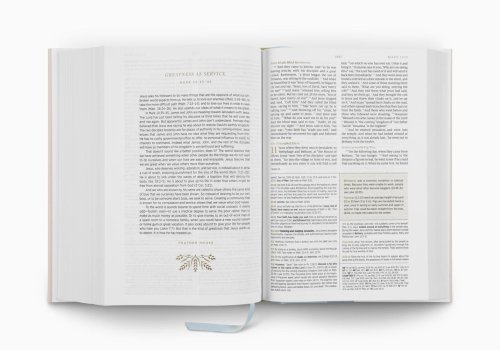 ESV Women's Study Bible (Hardcover, Blush Wildflower Design)