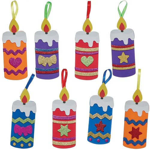 Candles Mix & Match Decoration Kit (Pack of 8)