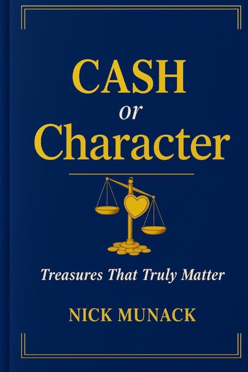 CASH OR CHARACTER : TREASURES THAT TRULY MATTER
