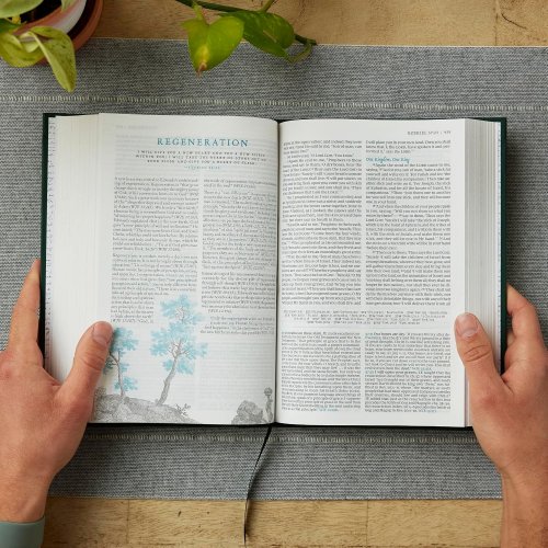 The Jonathan Edwards Study Bible: Experience Abiding Joy in Christ (NKJV, Hardcover, Red Letter, Comfort Print)