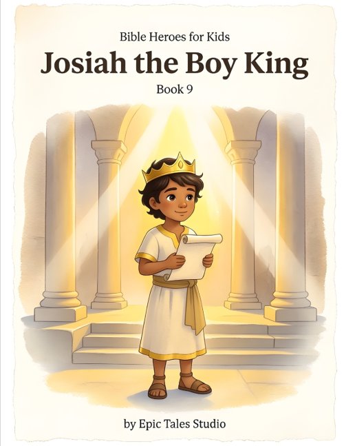 Bible Heroes for Kids: Josiah the Boy King - Book 9: A Story of Courage, Obedience, and Choosing What Is Right