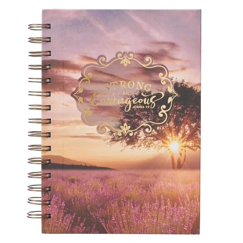 Journal Spiral-bound  May the God of All Hope Fill You With Joy Rom. 15:13