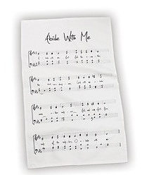 Abide With Me tea towel