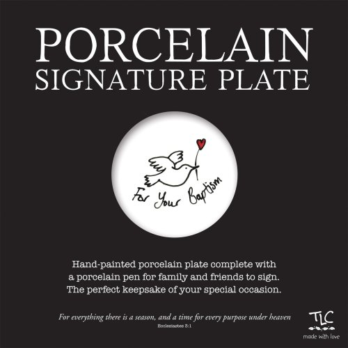 Porcelain Signature Plate