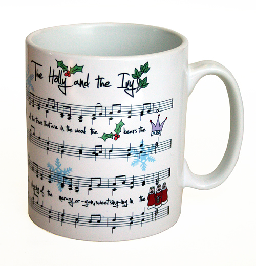 Holly and the Ivy Hymn Mug
