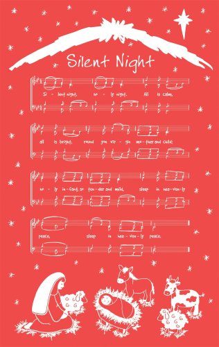 Silent Night - Tea Towel