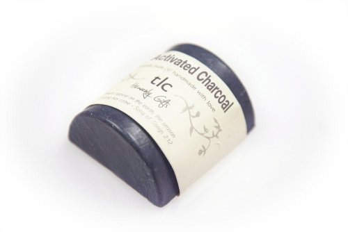 Handmade Tlc Activated Charcoal Soap In Organza Bag
