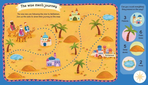 Nativity Sticker Activity Book - With Over 400 Stickers!