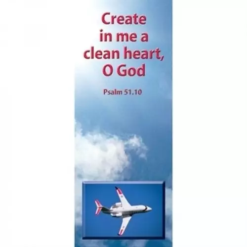 Bookmarks - 'Create in me a clean...' Ps. 51.10