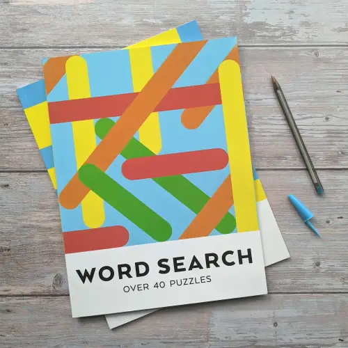 Puzzle Books - Word Search (Geometric)