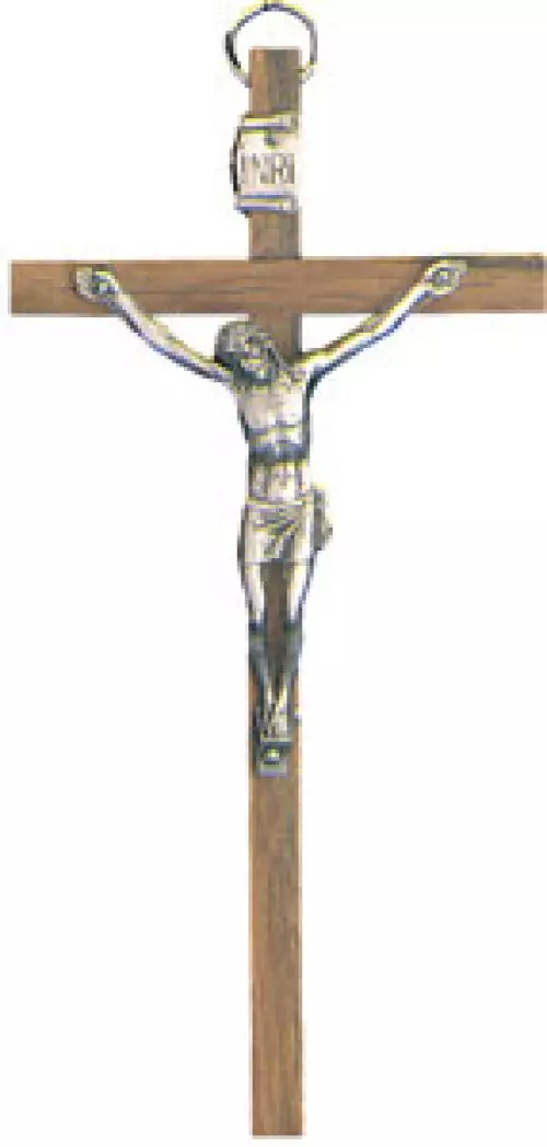 Wood Crucifix 5 inch
