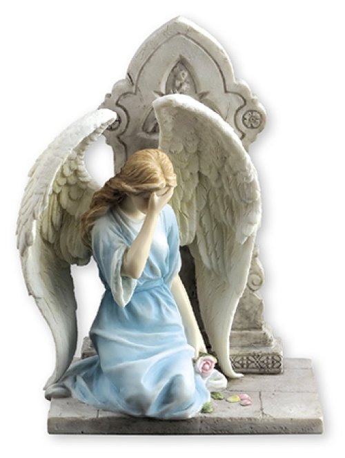 Veronese Resin Statue 7 inch Weeping Angel