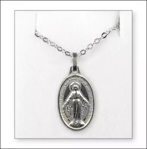 Miraculous Communion Silver Plated Necklet