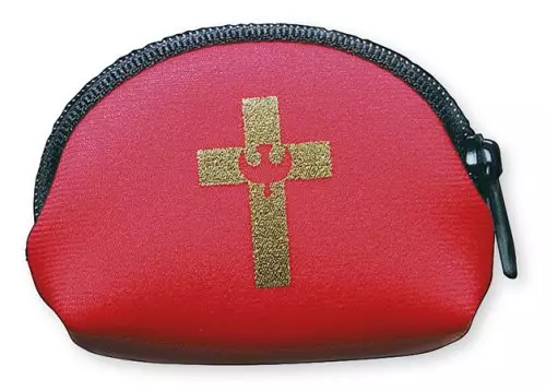 Red Confirmation Rosary Purse