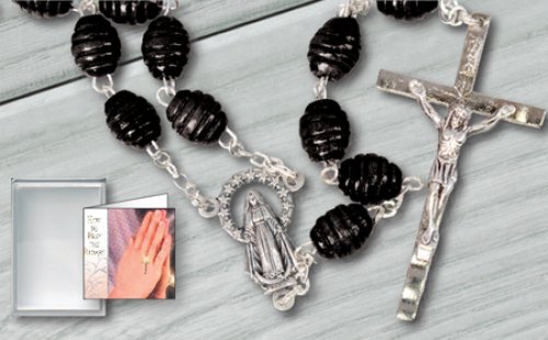 Black Wood Rosary