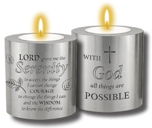 Serenity Resin Candle Holder & Candle