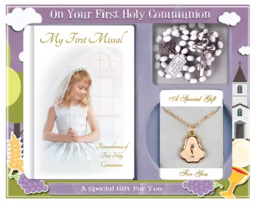 Girl's Communion Gift Set