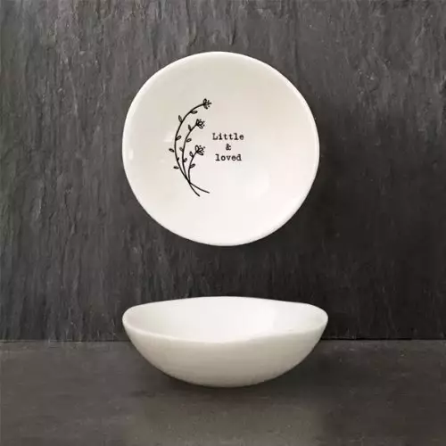 Little and Loved Small Porcelain Bowl