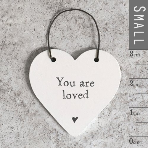 You Are Loved Mini Heart Sign