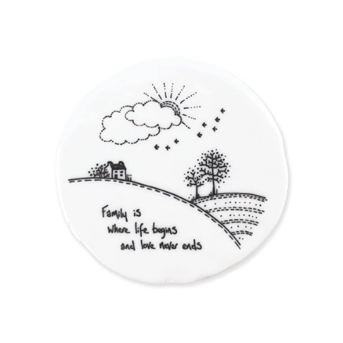Family Is Where Life Begins Countryside Coaster