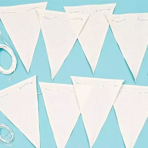 Fabric Bunting - Pack of 15 Flags