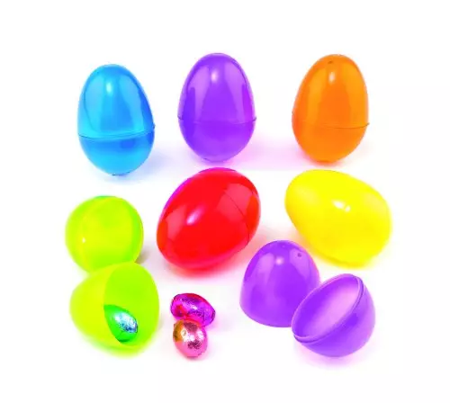 Coloured Plastic Eggs