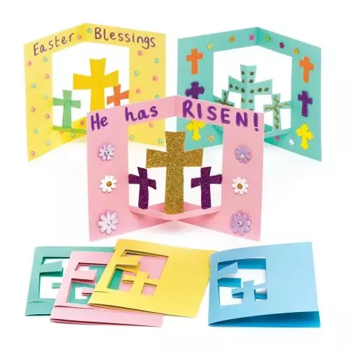 Cross Pop-Out Cards - Pack of 8